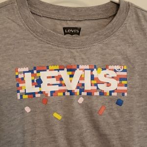Levi's Lego 4T Dark Grey Heather Tshirt